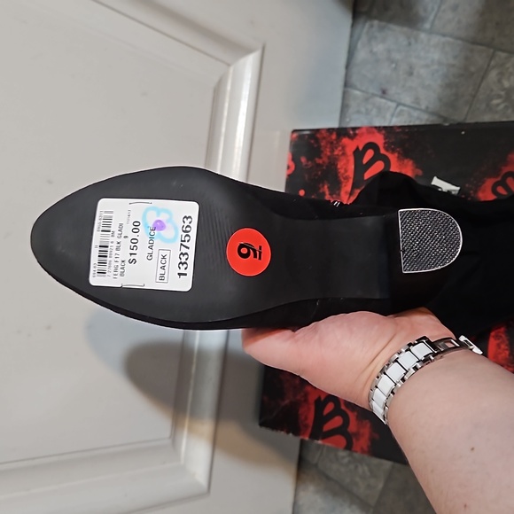 Black Fergalicious Boots - Picture 6 of 9